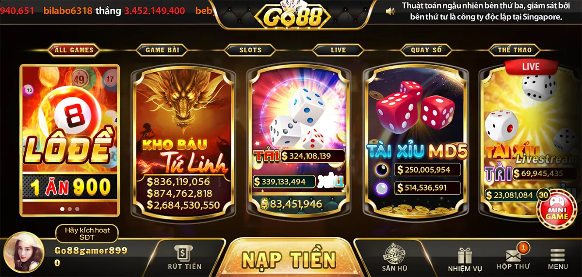 Thuật ngữ trong bài binh 6 lá game bài đổi thưởng go88