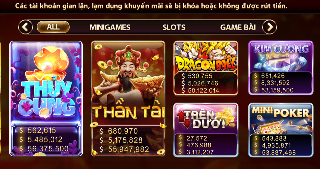 Tỷ lệ đổi thưởng cao của game bài đổi thưởng